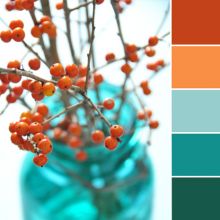 Color Love | Orange + Teal Turquoise Color Combinations, Teal Color Palette, Simpul Makrame, Orange Color Schemes, Orange Color Palettes, Color Schemes Colour Palettes, Blue Colour Palette, Teal Orange, Color Pairing