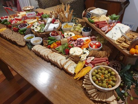 60th Birthday #grazingtables Bday Party Snacks, 60th Birthday Dinner, 60th Bday, Birthday Party Snacks, Grazing Table, Pin Search, Grazing Tables, 60th Birthday Party, Dinner Food