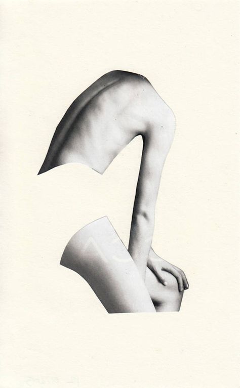 Abstract Collages of Bodies – Fubiz Media Isabel Reitemeyer, Fashion Communication, Head Tattoos, Collage Design, Art Png, Graphic Artist, Body Painting, Collage Art, New Art