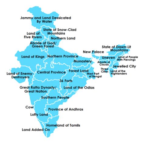 Literally Translating India’s State Names [OC][1080x1080] Indian Map, Indian Geography, India World Map, State Names, Map Of India, Upsc Notes, Ias Study Material, Ancient Indian History, Indian States