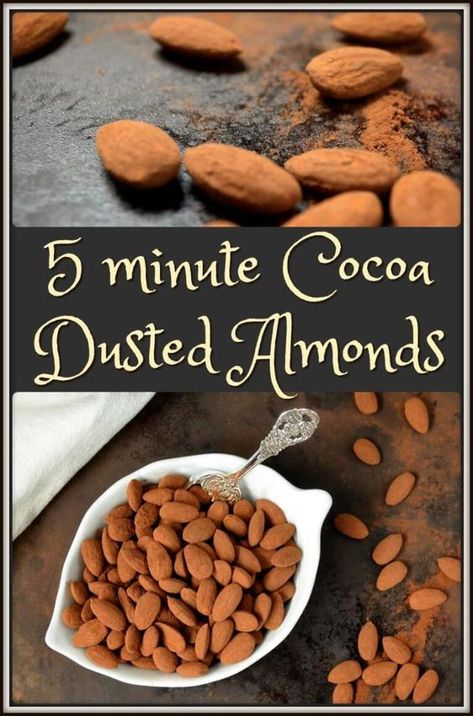 Cocoa Almonds, Almonds Recipe, Healthy Nuts, Nut Recipes, Deez Nuts, Coconut Cookies, Roasted Almonds, Chocolate Almonds, Yummy Desserts