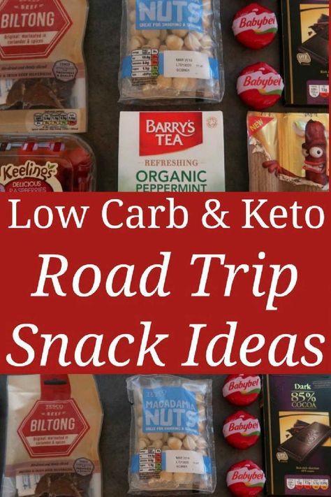 Keto Road Trip Snacks – Best ideas for low carb and Ketogenic Diet friendly food for snacks and meals when you travel or for on the go – including tips to stay healthy while traveling. Healthy Road Trip Snacks, Road Snacks, Car Snacks, Tips To Stay Healthy, Trip Snacks, Car Food, Road Trip Food, Road Trip Snacks, Travel Snacks