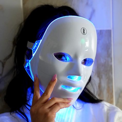 Led Facial Mask, Led Light Therapy Mask, Blue Light Therapy, Led Facial, Light Therapy Mask, Light Mask, Led Therapy, Led Mask, Skin Collagen