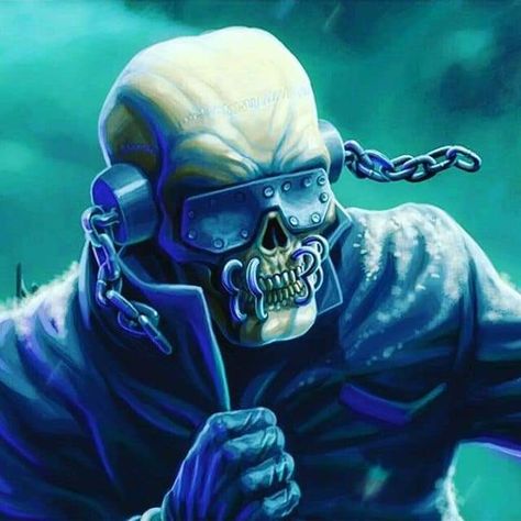 Vic Rattlehead, Eddie The Head, Metal Health, Heavy Metal Girl, Iron Maiden Eddie, Metal Skull, Type O Negative, Art Theme, Metal Girl