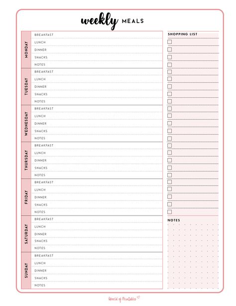 Plan your meals effortlessly with our free printable weekly meal planner. This template helps you organize your grocery list and meal prep for the entire week. 90 Day Meal Plan, Weekly Food Schedule, Meal And Grocery Planner, Weekly Meal Prep Planner Free Printable, Meal Planner And Grocery List Printable, Meal Planner Goodnotes Free, Meal Plan Sheet Printable, Food Planning Weekly Printable, Meal Chart Weekly