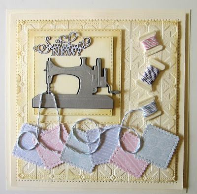 PartiCraft (Participate In Craft) File Decoration Ideas, Sue Wilson Cards, Garment Construction, Sewing Cards, Vintage Sewing Machine, Fashion Journals, Sewing Machine Accessories, Tea Dyeing, Black Card