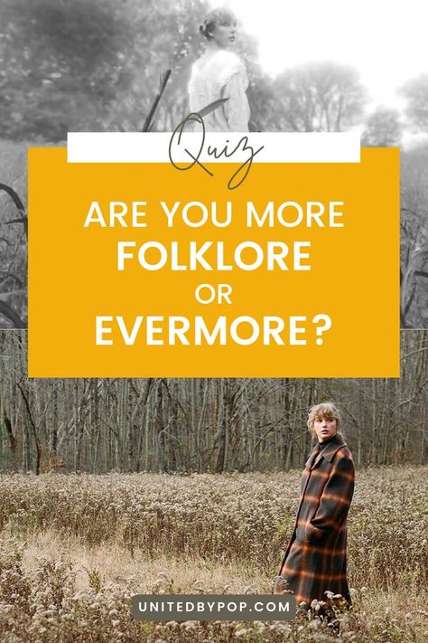 Quiz: Are You More Folklore or Evermore? UnitedByPop.com Evermore Taylor Swift, Taylor Swift Evermore, Folklore And Evermore, Which Taylor Swift Album Are You, Folklore Vs Evermore, Folklore And Evermore Story, 2048 Game, Folklore And Evermore Story In Order, Evermore Taylor Swift Champagne Problems