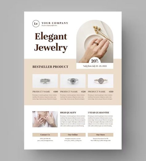 #luxury #poster🍬. Jewellery Flyer Design, Jewelry Flyer Design, Jewelry Flyer, Jewelry Logo Inspiration, Jewelry Marketing, Luxury Poster, Vendor Table, Price List Design, Jewelry Template