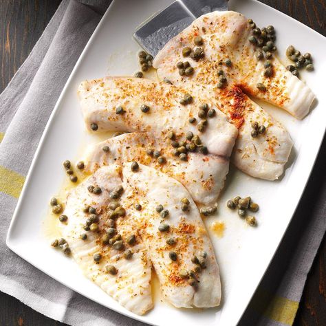 Baked Tilapia Tilapia Recipes Easy, Baked Tilapia Recipes, Chicken Scallopini, Best Fish Recipes, Tilapia Recipe, Baked Tilapia, Garlic Cream Sauce, Lemon Garlic Chicken, Tilapia Recipes