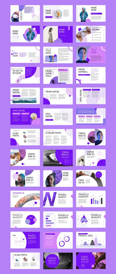 Circle Presentation Template on Behance Circles Presentation Design, Behance Presentation Layout, Circle Powerpoint Design, Circle Presentation Design, Circle Layout Design, Background For Powerpoint Presentation Aesthetic, Powerpoint Presentation Aesthetic, Circle Presentation, Wallpaper For Powerpoint