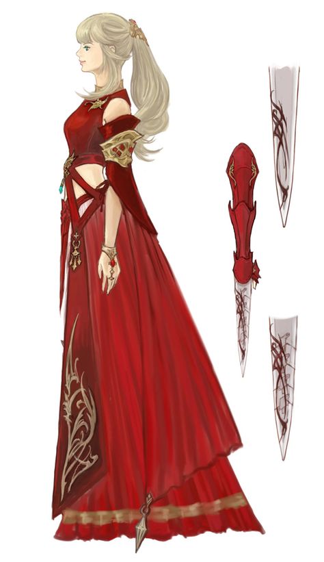 Ceremonial Outfit, made in Thunder's Gate, similar to old Clan fashion. Side view Side View Dress Drawing, Clothes Side View, Art Final, Final Fantasy Artwork, Dress Design Drawing, Female Knight, Fantasy Costumes, Final Fantasy Xiv, Fantasy Dress