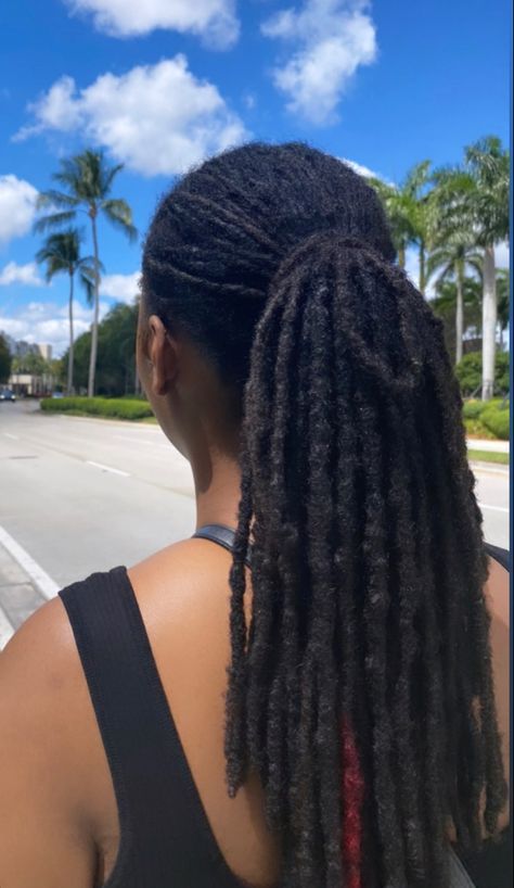 Long Natural Locs Black Women, 70 Locs Count, New Locs, Braid Locs, Loc Goals, Long Locs, Beautiful Dreadlocks, Dreads Styles, Natural Hair Inspiration