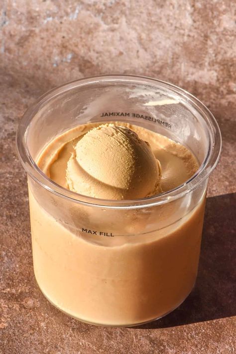 Ninja Creami coffee ice cream Ninja Coffee Ice Cream, Coffee Creami Ninja Recipe, Ninja Creami Aesthetic, Ninja Creami Coffee Drinks, Coffee Ice Cream Ninja Creami, Coffee Ninja Creami, Ninja Creami Coffee Ice Cream Recipe, Ninja Creami Coffee, Raspberry Sorbet Recipe