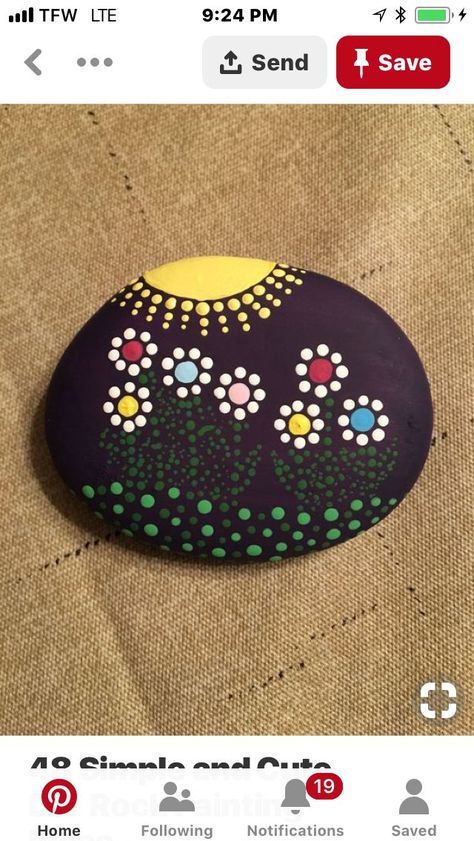 cote painted rock Easy Rock Painting, Art Coquillage, Mandala Painted Rocks, Mandala Rock Art, Rock Painting Ideas, Painted Rocks Kids, Painted Rocks Craft, Painted Rocks Diy, Flowers Ideas