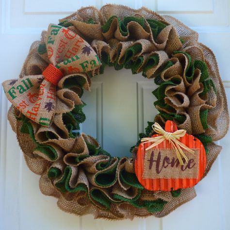 Excited to share the latest addition to my #etsy shop: burlap wreath fall wreaths for front door, farmhouse decor rustic country wreath, fall door hanger, hostess gift bridal shower, new home Front Door Fall Decorations, Outdoor Fall Wreaths, Hostess Gifts Bridal, Burlap Fall Wreath, Farmhouse Front Door Decor, Thanksgiving Door Decorations, Farmhouse Fall Wreath, Fall Wreath For Front Door, Outdoor Wreath