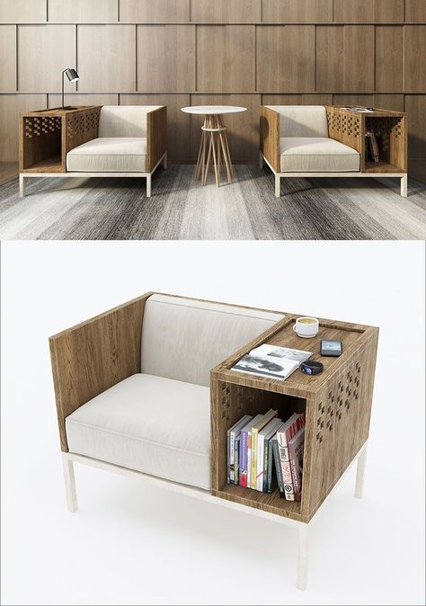 Multifunctional Furniture Design, Creative Design Furniture, Diy Furniture Cheap, Furniture Design Sketches, Garden Art Ideas, Diy Furniture Hacks, Diy Furniture Renovation, Urban Loft, Loft Living