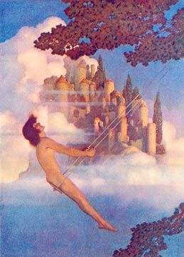 Maxfield Parrish Illustrations, Edmund Dulac, Maxfield Parrish, Walter Crane, Bird Poster, Bird Art Print, Popular Art, Ex Libris, Book Plates