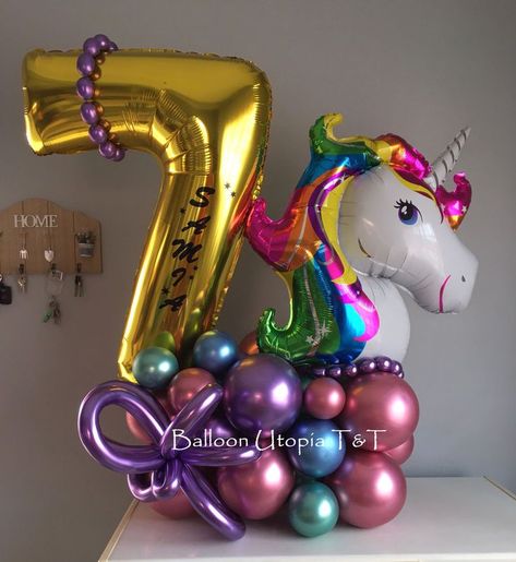 Balloons Bouquet, Unicorn Cake, Balloon Bouquet, Birthday Balloons, Balloon Decorations, Balloons, Novelty Christmas, Christmas Ornaments, Holiday Decor