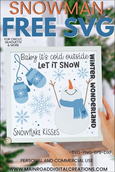 Download our Christmas SVGs for Commercial Use. These Christmas SVG Cut Files are available to download instantly and work with your Cricut and Silhouette. Winter Printables Free, Diy Vinyl Projects, Winter Printables, Winter Lovers, Snowman Svg, Printable Snowman, Cricut Christmas Ideas, Christmas Svgs, Cricut Svg Files Free