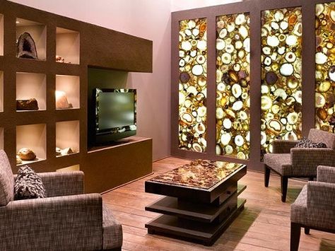 Home Decor Trends: How Agate & Geode can Rock Your Home’s Interior City Interior, Interior Design News, Finishing Materials, Interior Wall Design, Custom Made Furniture, Living Room Inspo, Living Room Style, Natural Elements, Cafe Interior