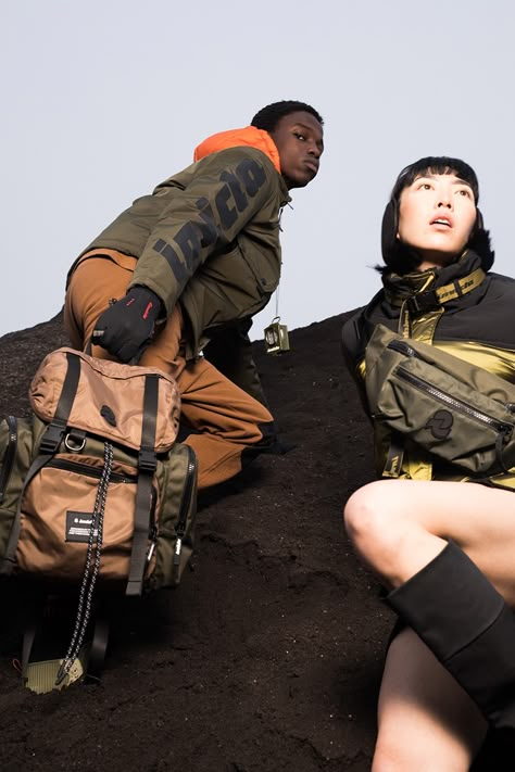 Invicta Unveils Latest FW 22/23 Collection | HYPEBEAST Sports Campaign, Spring Hiking, Outdoor Bag, Fashion Collage, Clothing Photography, Dyeing Techniques, Mood Board Fashion, Modern City, Studio Shoot