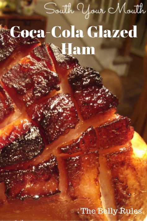 Coke Cola Ham, Ham With Coke, Coke Ham, Coca Cola Recipes, Thanksgiving Ham, Cola Recipe, Ham Recipes Baked, Ham Glaze Recipe, Crockpot Ham