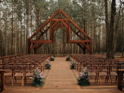 Louisiana Wedding Venues, Wedding Jitters, French Country Wedding, Little White Chapel, Louisiana Wedding, Wooded Landscaping, Wedding Venue Houston, Farm Wedding Venue, Weddings By Color