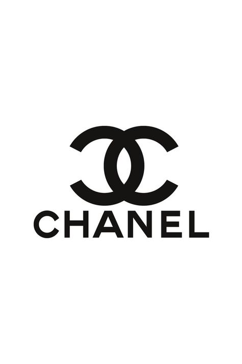 Chanel Logo, Chanel, Black And White, Frame, White, Black, Design