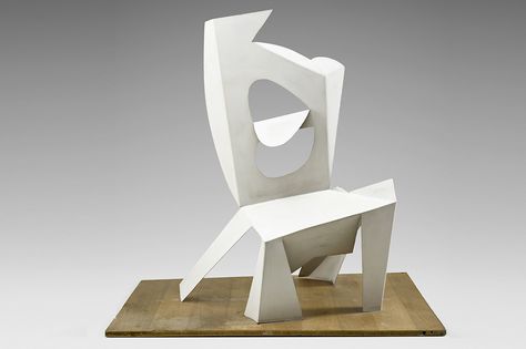 Pablo Picasso, <i>Chair Cannes</i>, 1961. Musée National Picasso–Paris. Pablo Picasso Sculptures, Picasso Sculpture, Cubist Movement, Sculpture Museum, Francis Picabia, Sculpture Exhibition, Stage Designer, Art Picasso, Cardboard Sculpture