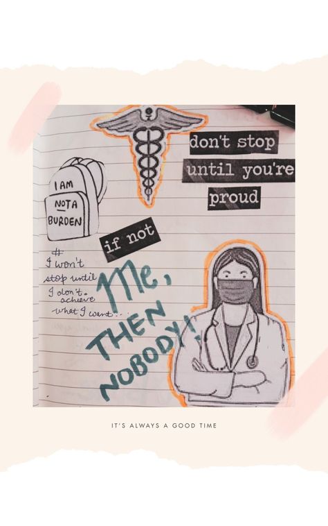 Just a raw journal idea for every neet aspirant out there.. keep fighting besties💗😊 Motivational Quote For Neet Aspirant, Doctor Journal Aesthetic, Study Motivation Journal Ideas, Caption For Neet Aspirant, Neet Inspirational Wallpaper, Medical Journal Aesthetic, Neet Aspirant Room Decor, Medical Journal Ideas, Neet Aspirant Wallpaper Aesthetic