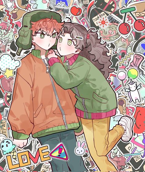 Kyle And Rebecca Fanart, South Park Kybecca, Kybecca Fanart, Kyle And Rebecca South Park, Kyle X Rebecca South Park, Rebecca Cotswolds Fanart, South Park Rebecca, South Park Clyde Fanart, Kybecca South Park