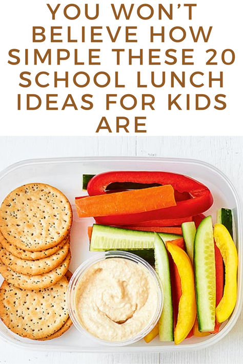 You Won’t Believe How Simple These 20 School Lunch Ideas For Kids Are! Easy Wraps, School Lunch Ideas For Kids, Lunch Ideas For Kids, School Lunch Ideas, Easy Wrap, Homemade Meals, Perfect Lunch, Pasta Salads, Busy Parents