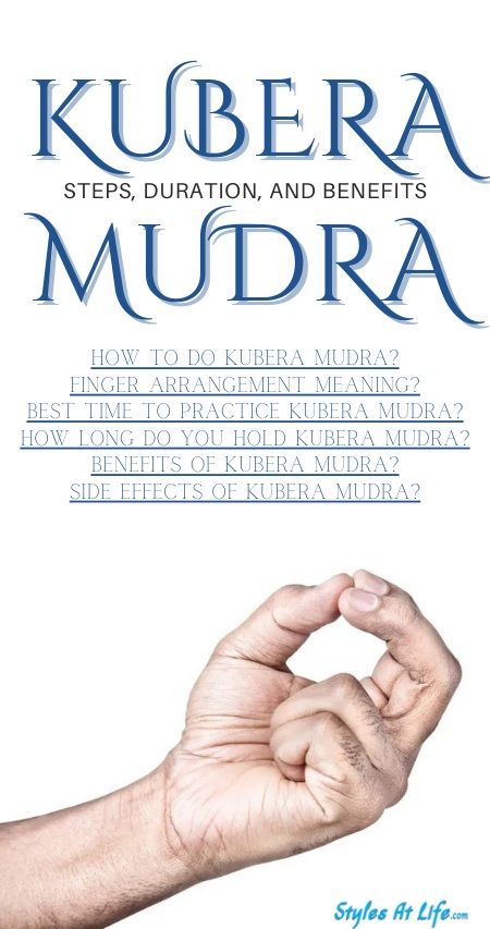 Kubera Mudra for Wealth: Steps, Duration, and Benefits | Styles At Life Mudras To Attract Wealth, Mudra To Attract Money, Kubera Mudra Benefits, Wealth Mudra, Kubera Mudra, Healing Mudras, Mudras Meanings, Neem Benefits, Indian Food Culture