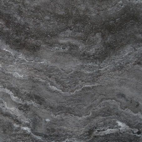 BLACK TRAVERTINE (VEIN CUT, POLISHED AND FILLED):   Anthracite color black, intertwined with dark grey, smoke tones. Dark Travertine Texture, Gray Travertine Texture, Travertine Texture, Dark Travertine, Black Travertine, Vein Cut, Travertine Floors, Volcanic Stone, Hardwood Floors