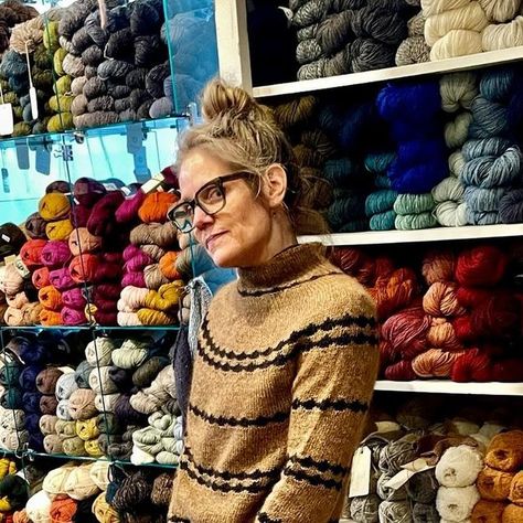 Close Knit Portland on Instagram: "The Virginia sweater by @helgaisager is one that keeps circling back in my queue as a must knit!! We received a box of AMAZING sweaters to show off for @rosecityyarncrawl and this was just waiting for me to try on?!?! Have you admired this one too?  It first appeared in @amirisushop issue 23 and now is an individual pattern on the Isager site.  We have all the yarn for this great sweater AND we have many more sweaters to show off in the shop for you to add to your queue too!!! Hope you make it by.  #rosecityyarncrawl #trunkshow #virginiasweater #isagermerilin #isagersilkmohair #isagerjensen" Wait For Me, Show Off, Try On, A Box, And Now, Portland, Make It, Knitting Patterns, Virginia