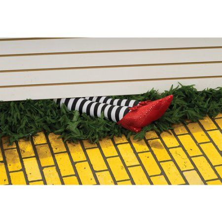 Wicked Witch Legs Halloween Prop—$11.99!! Wizard Of Oz Witch, Wizard Of Oz Decor, Witch Props, Witch Legs, Witch Of The West, Ruby Slippers, Witch Decor, Trunk Or Treat, Wicked Witch