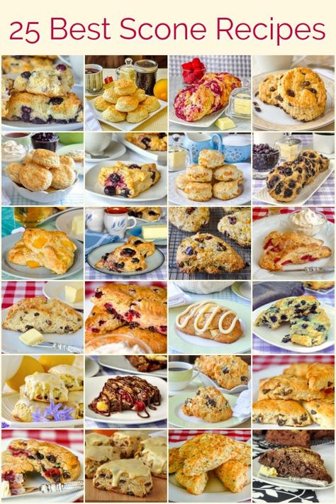 Breakfast Blueberry, Best Scone Recipe, Scone Recipes, Rock Recipes, Tea Biscuits, Blueberry Scones, Lemon Glaze, The Last 10 Years, Oreo Dessert