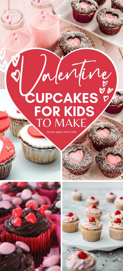 Looking for Valentine cupcakes for kids? There are so many fun things you can bake for Valentine's Day that are cupid approved. Valentine’s Day Cupcake Ideas For Kids, Valentine Cupcakes For Kids, Cupcake Ideas For Kids, Cupcakes For Kids, Valentine Cupcakes, Moist Cupcakes, Red Cupcakes, Red Velvet Cake Mix, Kid Cupcakes