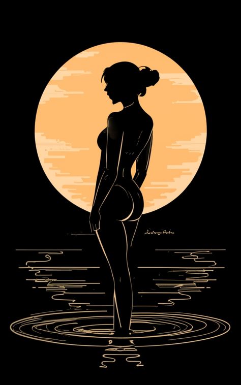 Body Art Photography, Arte Alien, Female Art Painting, Beautiful Art Pictures, Shadow Art, Minimalist Artwork, Art Gallery Wallpaper, Woman Silhouette, Stencil Art