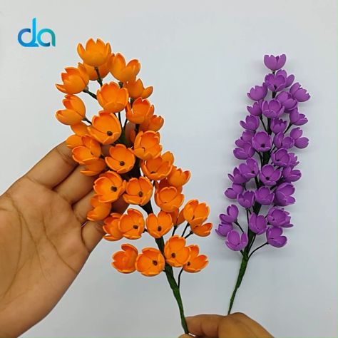 Foam Paper Crafts, Sheet Flowers, Foam Paper, Flowers Tutorial, Flowers Decoration, How To Make Paper Flowers, Foam Flowers, Foam Sheets, Paper Flowers Diy