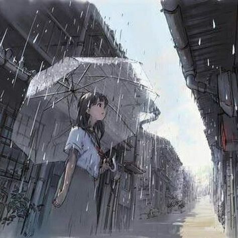 [Animation] Rainy Day (2015. 12) by Dabin_Je Person In The Rain Drawing, September Rain, Rainy Aesthetic, 동화 삽화, Rain Wallpapers, Umbrella Girl, Anime Illustration, Arte Inspo, 영감을 주��는 캐릭터