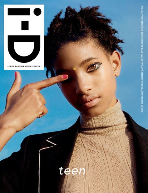 Willow Smith @OfficialWillow by Tyrone Lebon www.tyronelebon.com for i-D @i_D Pre-Fall 2015 Magazine Cover Art Design, Fashion Magazine Covers Photography, Wonderland Painting, Dance Posters, Best Fashion Magazines, Kendall Jenner Modeling, Tyrone Lebon, Id Cover, Id Magazine