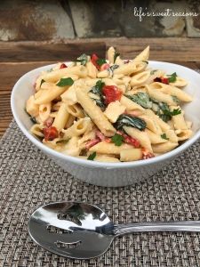 Whole Foods’ Smoked Mozzarella Pasta Salad | Life's Sweet Seasons Whole Foods Mozzarella Pasta Salad, Pasta Salad Recipes Mozzarella, Smokey Mozzarella Pasta Salad, Whole Foods Pasta Salad Recipes, Whole Foods Pasta Salad, Whole Foods Smoked Mozzarella Pasta, Smoked Gouda Pasta Salad, Smoked Mozzarella Pasta, Smoked Mozzarella Recipe