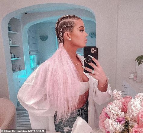 Khloe Kardashian Braids, Estilo Khloe Kardashian, Kardashian Braids, Khloe Kardashian House, Khlo Money, Kardashian House, Khole Kardashian, Khloe Kardashian Style, True Thompson