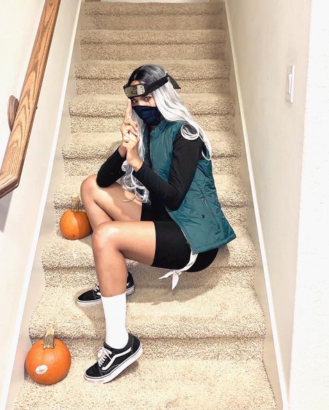 Naruto Costume Female, Naruto Costume Diy, Naruto Halloween Costumes, Halloween Decorations Food, Naruto Women, Naruto Costumes, Ninja Girl, Couples Costume, Costume Anime