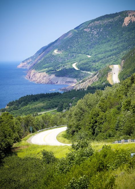 Cabot Trail. Cape Breton Highlands National Park, Nova Scotia. | Flickr - Photo Sharing! Cape Breton Highlands National Park, Nova Scotia Summer, Nova Scotia Nature, East Coast Canada, Cabot Trail, Cape Breton Island, Eastern Canada, Atlantic Canada, Cape Breton