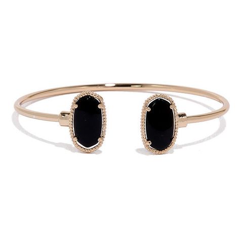 Find a Way Gold and Black Bracelet ($16) ❤ liked on Polyvore featuring jewelry, bracelets, gold, lulu jewelry, black and gold jewelry and adjustable bangle Black And Gold Jewelry, Jewelry Knowledge, Black Gold Jewelry, Black Gems, Gold Clutch, Accessories Gold, Jewelry Bracelets Gold, Black Bracelet, Bracelets Gold