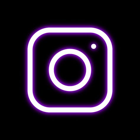 Neon Purple Instagram Icon, Instagram Neon Icon, Instagram Logo Purple, Neon Phone Icon, Instagram Icon Purple, Purple Instagram Icon, Spiderman Widgets, Neon Widgets, Icon Homescreen