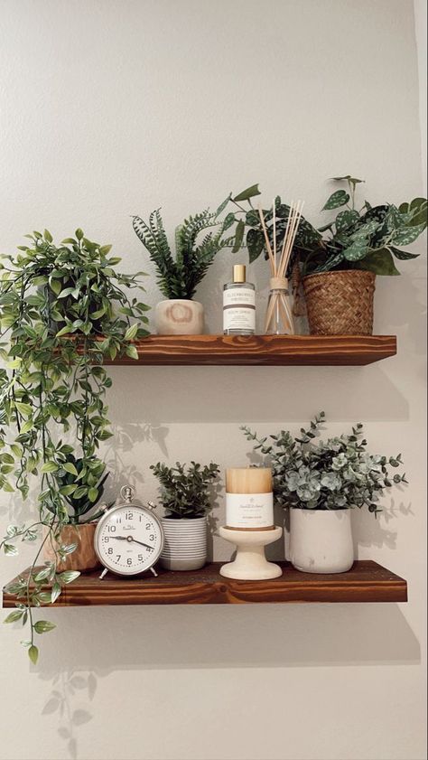 bathroom decor with plants ideas Bathroom Decor With Plants, Decor Ideas With Plants, Decor With Plants, Bathroom Plants Decor, Plants Bathroom, Neutral Bathroom Decor, Bathroom Aesthetics, Fake Plants Decor, Plants Ideas