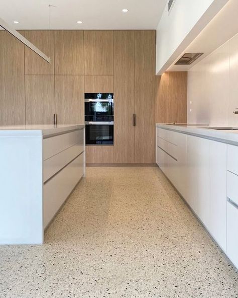 SmartCrete on Instagram: "Mechanical Polished Concrete…. Builder - @nbcustombuilds 📸 @dma_kitchens Concrete supplied by @vicmixconcrete" Polished Concrete Living Area, Burnished Concrete Floor Kitchen, Polished Concrete Kitchen Floor, Warm Concrete Floors, Kitchens With Concrete Floors, Concrete Tile Kitchen, Hardwood Kitchen Floors, Kitchen With Concrete Floors, Cement Floors In House